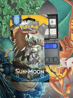 Pokemon 2017 Sun & Moon Base Set Sleeved Booster Pack (Decidueye) 30.87 Grams - Image 1