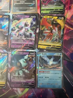 Pokemon 16 Card Lot nm V Max Mega Amazing Ex HOLO Rare Hits Only F12 - Image 5