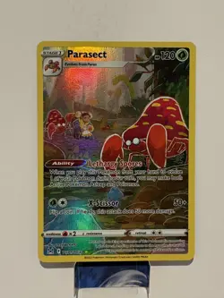 Parasect TG01/TG30 Lost Origin Trainer Gallery Ultra Rare Holo Pokemon Card NM - Image 1