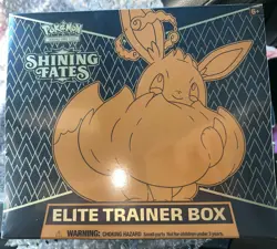 Pokemon Shining Fates Elite Trainer Box ETB FACTORY SEALED - Image 1
