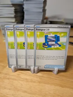 4x Pokegear 3.0 Playset | SV01: Scarlet & Violet (SVI) 186/198 | Pokemon - Image 1