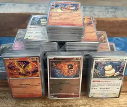 Pokemon TCG Holos & Reverse Holos Bulk Card Lot- 1,300 Cards From Various Sets - Image 1