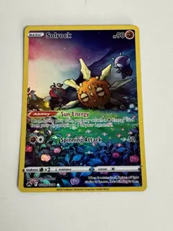 Pokemon Card Solrock GG15/GG70 Galarian Gallery Crown Zenith Near Mint - Image 1
