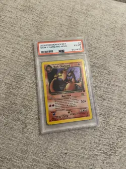 2000 Pokemon Dark Charizard Holo 4/82 - Team Rocket Set - PSA 6 EX - MINT - Image 1