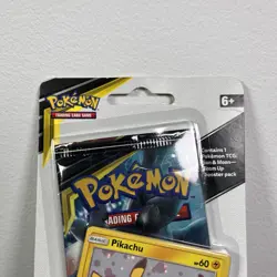 Pokemon TCG Team Up Single Checklane Blister Booster Pack with Pikachu SM162 - Image 2