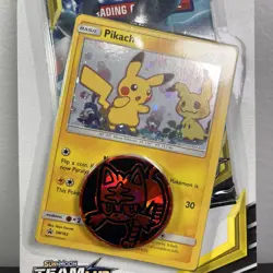 Pokemon TCG Team Up Single Checklane Blister Booster Pack with Pikachu SM162 - Image 4