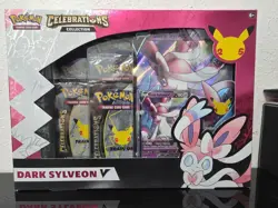 Pokemon Dark Sylveon V Celebrations Collection Box W/ Evolving Skies NEW SEALED 820650851773 - Image 1