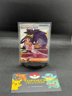 Iris's Fighting Spirit 180/159 Ultra Rare Journey Together Pokemon NM/M - Image 1