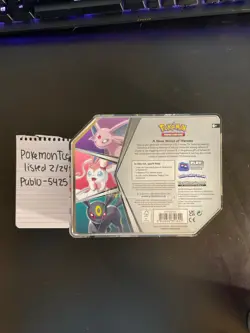 Pokemon TCG: V Heroes Tin - Espeon V Brand NEW Sealed - Image 4