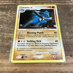 2008 Pokemon, POP Series 8, #2/17 Lucario LV.39, Holo Rare - Image 2