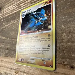 2008 Pokemon, POP Series 8, #2/17 Lucario LV.39, Holo Rare - Image 3