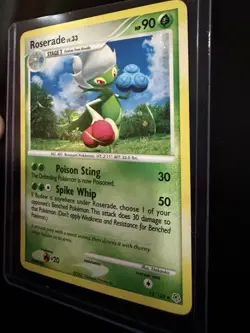 Pokemon TCG Roserade Lv33 13/130 Holo Rare Diamond 2007 - Image 2