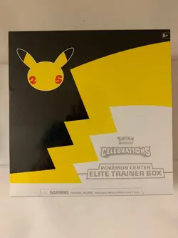 Two (2) Pokemon Center Elite Trainer Box Celebrations TCG Sealed - Image 3