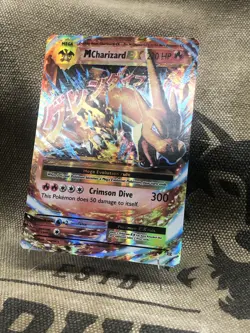 Mega Charizard EX 13/108 - Ultra Rare XY Evolutions 2016 Pokemon TCG WOW Nice! - Image 2