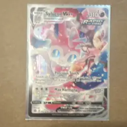 Pokemon Sylveon VMAX Brilliant Stars Trainer Rapid Strike TG15 Ultra Rare - Image 1