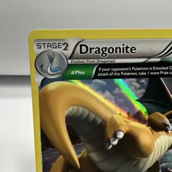 2015 Pokemon TCG XY Roaring Skies Dragonite Delta 52/108 Holofoil Rare ONE OWNER - Image 3
