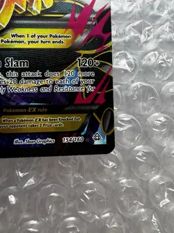 Mega M Aggron EX 154/160 Primal Clash Full Art Holo Ultra Rare Pokemon XY NM - Image 5