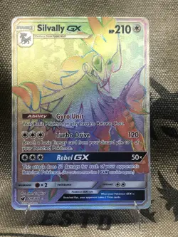 Silvally GX 119/111 Secret Rare Holo SM - Crimson Invasion NM Pokemon - Image 1