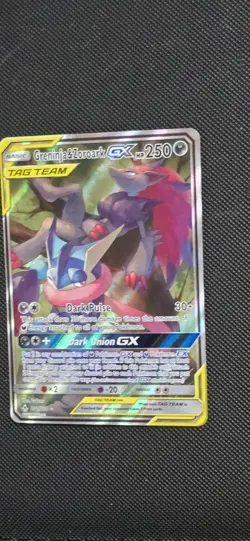 Pokemon TCG | Greninja & Zoroark GX 201/214 | TAG TEAM Full Art Ultra Rare LP - Image 3