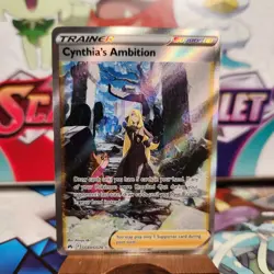 Cynthia's Ambition GG60/GG70 - Crown Zenith - Pokemon TCG - SHIPS FAST - Image 1