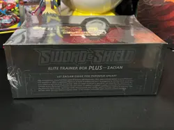 Pokemon ZACIAN ETB PLUS-2020 SWORD & SHIELD ELITE TRAINER BOX PLUS -New Sealed - Image 3