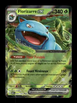 Carte Pokemon Florizarre ex 003/165 151 FR - Image 1