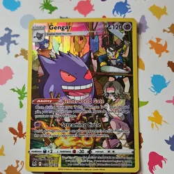 Pokemon Gengar TG06/TG30 Lost Origin Trainer Gallery Ultra Rare Full Art Holo - Image 1