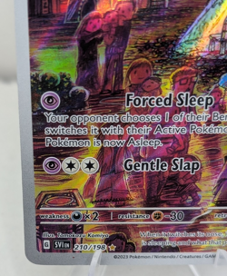 Drowzee 210/198 IR Illustration Rare Pokemon 2023 Scarlet & Violet NM (B) - Image 5