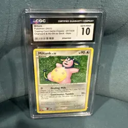 Pokemon TCG Classic Miltank 017/034 CGC 10 Gem Mint Holo - Image 1