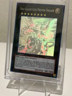 Neo Galaxy-Eyes Photon Dragon GAOV-EN041 1st Edition Ghost Rare LP - Image 3