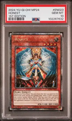 2024 YU-GI-OH! MP24-25TH ANV TIN: DUELING MIRRORS 1ST ED #EN023 HONEST PSA 10 - Image 1