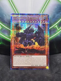 Yugioh Obelisk the Tormentor RA03-EN230 Quarter Century Secret Rare NM - Image 1