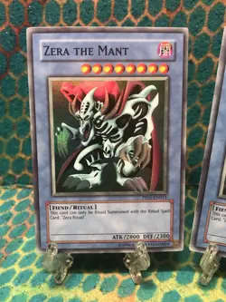Yugioh! Zera the Mant UNPLAYED PP01 EN011 Secret Rare & Super Rare Unlimited - Image 3