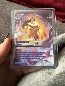 Disney Lorcana - Pocahontas - Peacekeeper (Iconic) 241/204 Winterspell - Image 1
