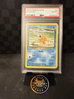 1999 Pokemon Game #35 PSA 8 NM-MT WOTC Vintage Graded Card - Image 1