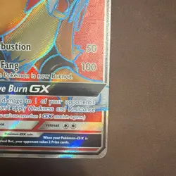 Pokemon TCG Entei GX 71/73 Shining Legends Full Art Ultra Rare Holo Card - Image 2