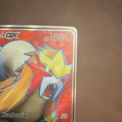 Pokemon TCG Entei GX 71/73 Shining Legends Full Art Ultra Rare Holo Card - Image 5