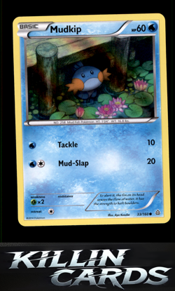 Mudkip - 33/160 (Sheen Holo) 033/160 Pokemon Promo Miscellaneous Cards & Product - Image 1