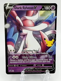 Dark Sylveon V SWSH134 SWSH: Sword & Shield Promo Cards Holo - Image 1