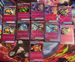Pokemon TCG Trainer Item Pink Foil Holo Lot (11Cards) Unfair Stamp..💗💕🩷 - Image 1