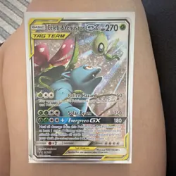 Pokemon TCG Celebi & Venusaur GX Tag Team SM167 Card Lot Nintendo 2019 English - Image 1
