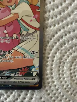 Pokemon Lillie's Clefairy EX Holo Fairy Card 280/217 English TCG - Image 3
