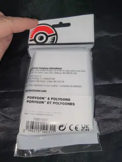 65 Porygon & Polygons Pokemon Center Trading Card Sleeves Sealed NEW 2024 - Image 2