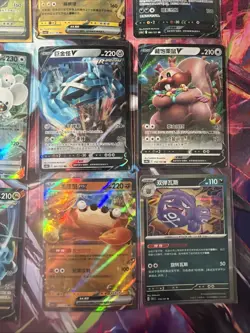 Pokemon 16 Card Lot nm V Max Mega Amazing Ex HOLO Rare Hits Only E5 - Image 4