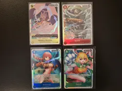 One Piece EB-03 Heroines Edition. 3 sleeved packs & 4 SR cards. - Image 2