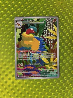 Archeops 132/086 White Flare English Holo Card Near Mint Condition - Image 1