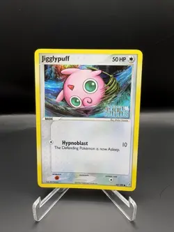 Jigglypuff 53/100 EX Crystal Guardians Stamped Reverse Holo Pokemon TCG Card NM - Image 1