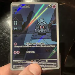 Pokemon TCG Cards Duskull 068/064 Shrouded Fable Illustration Rare NM-M - Image 1