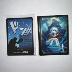 One Piece DF03 Devil Fruit Collection Vol 3 Sealed Promo Don Card & Sleeves Only - Image 1