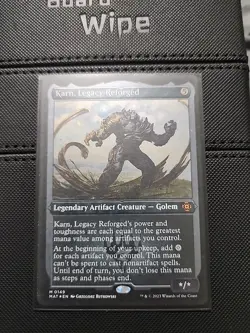 Karn, Legacy Reforged (Foil Etched) -Foil Near Mint MTG - Image 1
